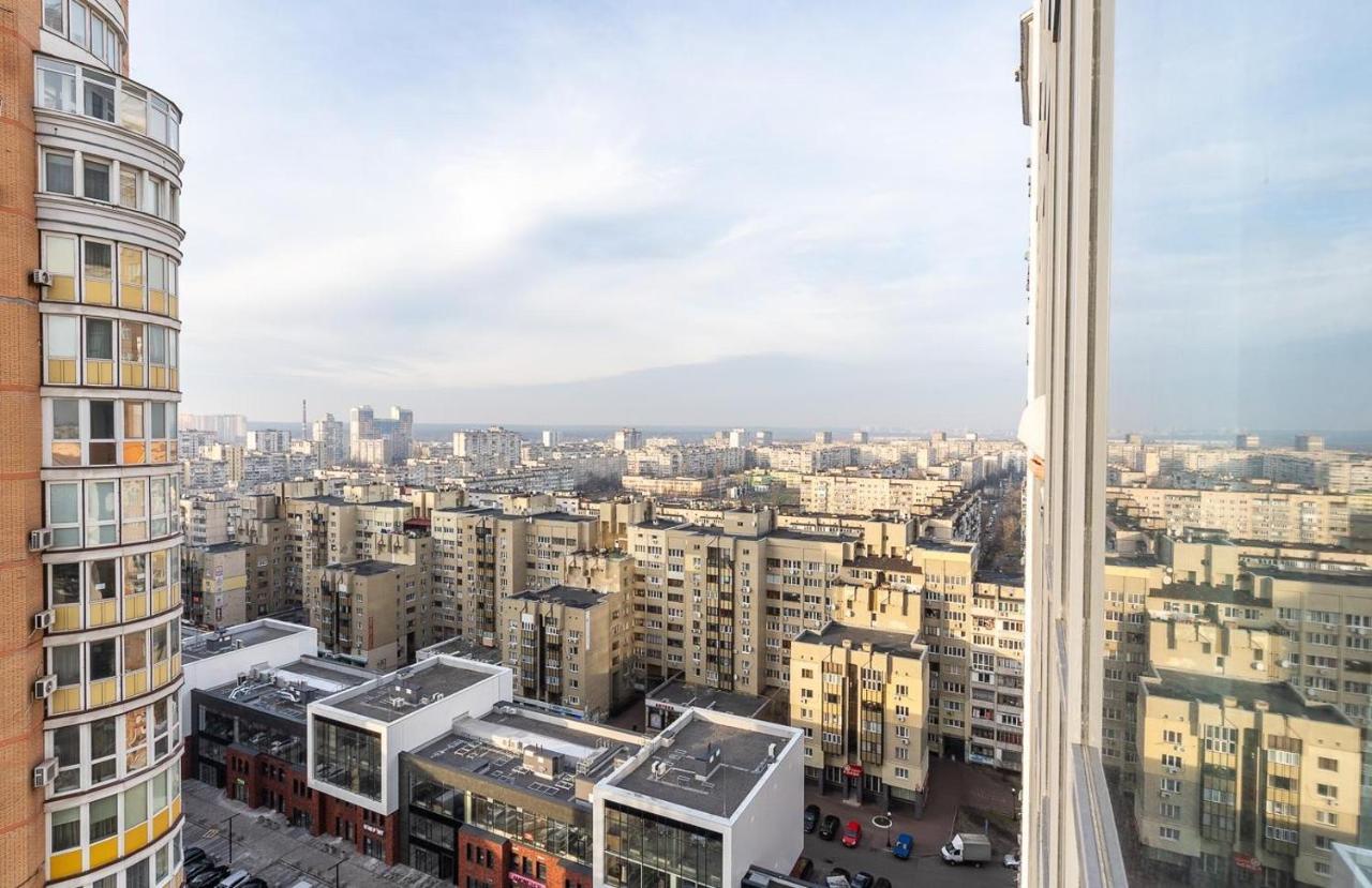 Luxury Apartments Smartplaza Obolon Metro Minskai Kiev Luaran gambar